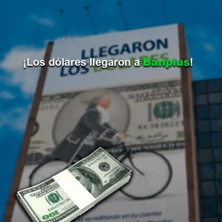 ¡Los dólares llegaron a Banplus!