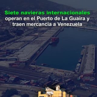 #Dato: Siete navieras internacionales operan en el Puerto de La Guaira y traen mercancía a Venezuela