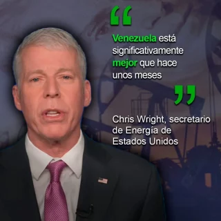 Secretario de Energía de EEUU: Venezuela está «significativamente mejor» que hace unos meses