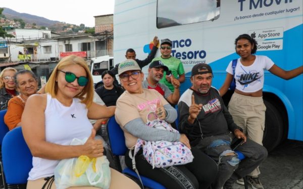 La ruta T-mueve del Banco del Tesoro llega a Ruiz Pineda