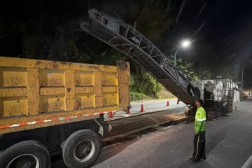 Durar&aacute;n un mes y medio: Restringen parcialmente circulaci&oacute;n de veh&iacute;culos por la Cota Mil por trabajos de asfaltado