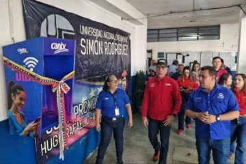 Cantv inaugur&oacute; nueva Zona Ultra en Universidad Experimental Sim&oacute;n Rodr&iacute;guez en Portuguesa