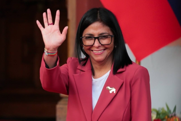 Delcy Rodr&iacute;guez agradece a Trump el reconocimiento de su Gobierno encargado