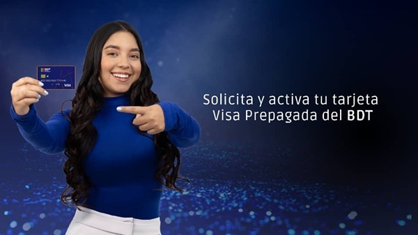 Solicita y activa tu Tarjeta Visa Prepagada del BDT
