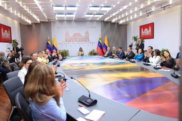 Venezuela y Colombia acuerdan nuevas reuniones binacionales el 23 y 24 de abril en Zulia