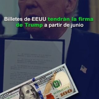 Trump pone literalmente su firma en la economía: el cambio que viene en los billetes de US$100