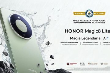 HONOR Magic8 Lite llega a Venezuela: El dispositivo que rompi&oacute; el Guinness World Records