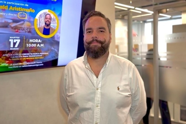 Bancamiga impulsa el emprendimiento gastron&oacute;mico de la mano de Ronald Aristimu&ntilde;o y su masterclass &ldquo;Cuando comer se convierte en tu trabajo&rdquo;