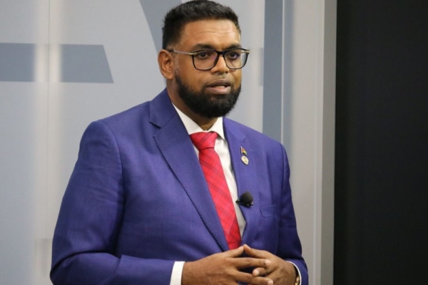 Presidente de Guyana dispuesto a reunirse con Delcy Rodr&iacute;guez pese a disputa territorial