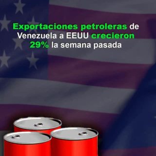 Exportaciones petroleras de Venezuela a EEUU crecieron 29% la semana pasada y promediaron 400.000 bpd