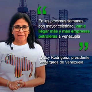 Anuncian que «en las próximas semanas» llegarán más empresas petroleras a Venezuela