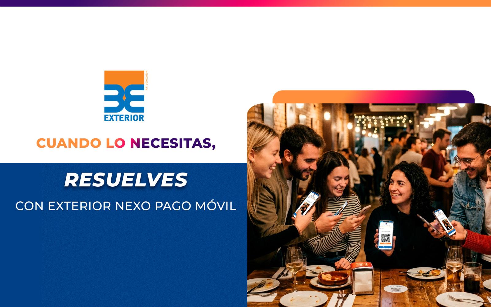 Cuando lo necesitas, resuelves: Banco Exterior refuerza su apuesta por el pago m&oacute;vil