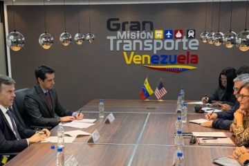 John Barrett se re&uacute;ne con Jaqueline Far&iacute;a: buscan ampliar exportaciones energ&eacute;ticas