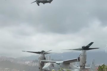 Ejecutan ejercicio militar en Embajada de EE.UU. en Venezuela para &laquo;garantizar respuesta r&aacute;pida&raquo; del ej&eacute;rcito estadounidense