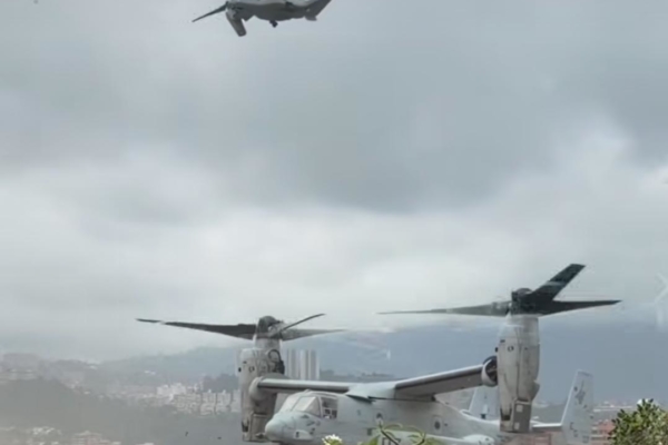Ejecutan ejercicio militar en Embajada de EE.UU. en Venezuela para &laquo;garantizar respuesta r&aacute;pida&raquo; del ej&eacute;rcito estadounidense