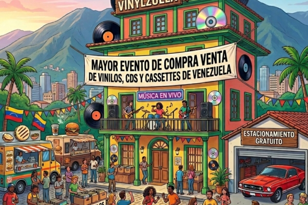 Vinylzuela celebra su quinta edici&oacute;n este s&aacute;bado: el mayor encuentro de formatos musicales f&iacute;sicos toma Caracas