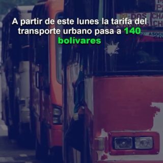 Transportistas anuncian ajuste mensual en el precio del pasaje urbano