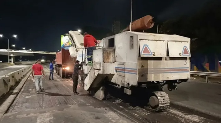 Trabajos de rehabilitaci&oacute;n en la Valle-Coche llevan 19% de progreso: Se colocaron m&aacute;s de 3.200 toneladas de asfalto