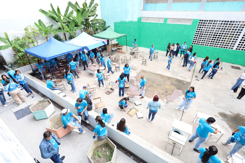 Movistar benefició a más de 2.500 personas en la ruta del Día del Voluntariado