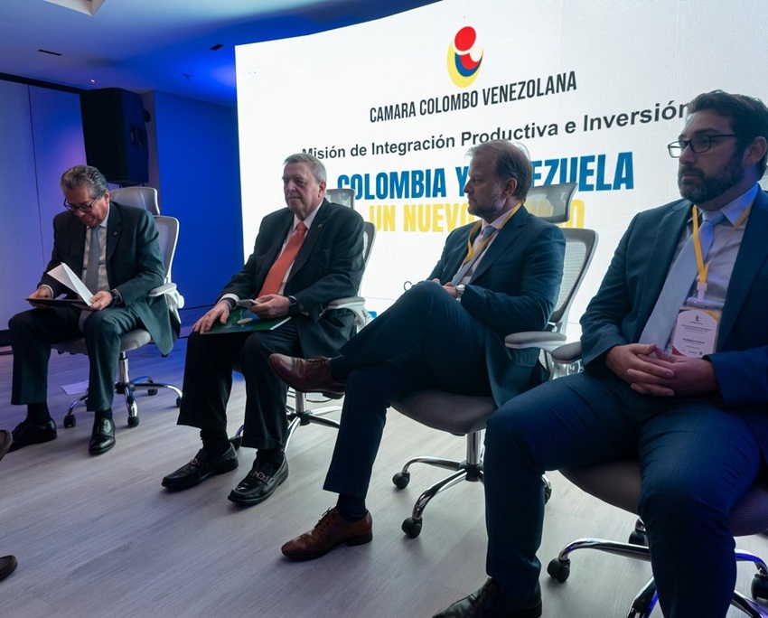 Más de 30 empresarios colombianos asisten al evento «Misión de Integración Productiva e Inversión» en Caracas