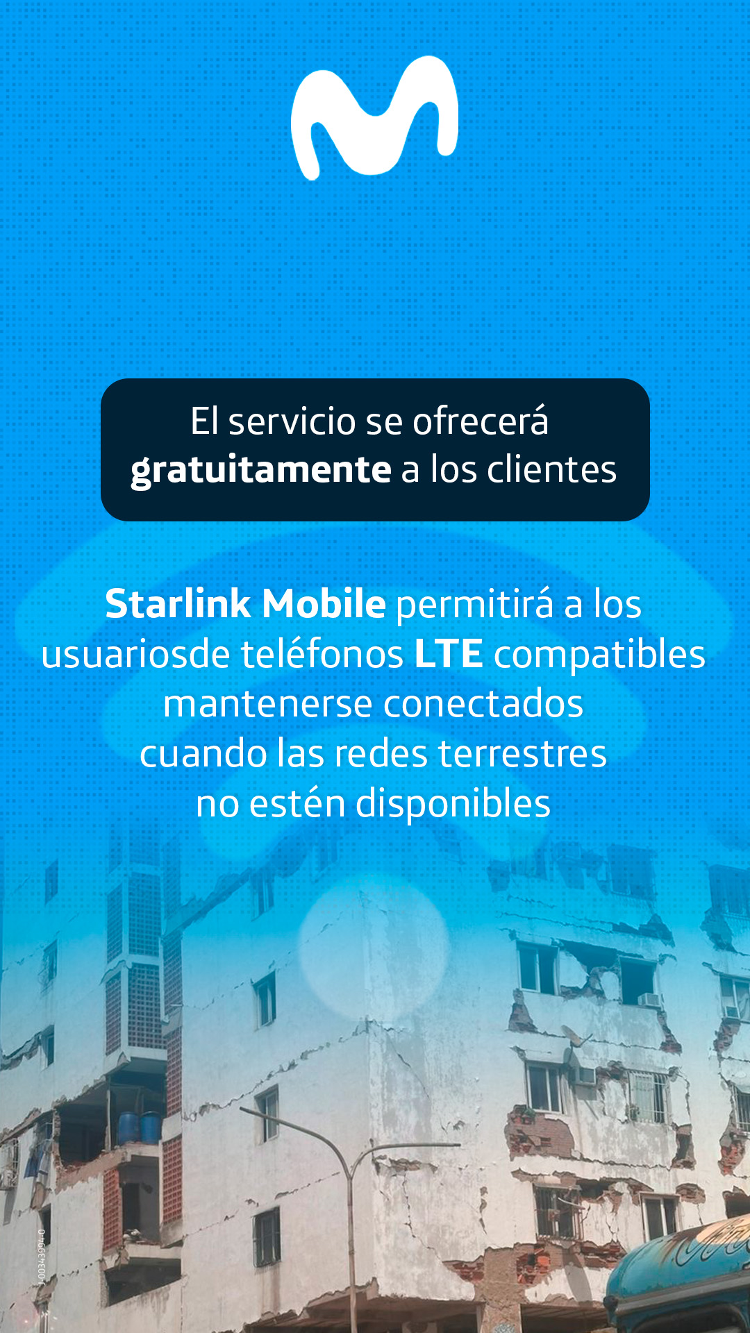 Movistar implementa el servicio satelital de Starlink Mobile para conectar a La Guaira mediante mensajes de texto