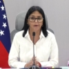 Delcy Rodr&iacute;guez promete nuevas viviendas antes de que finalice el a&ntilde;o tras doble terremoto