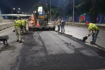 Trabajos de rehabilitaci&oacute;n en la Valle-Coche llevan 19% de progreso: Se colocaron m&aacute;s de 3.200 toneladas de asfalto