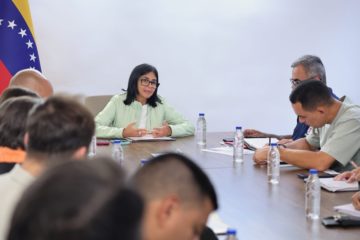 Delcy Rodr&iacute;guez: Se crea la Comisi&oacute;n Presidencial para Evaluar la Habitabilidad de Infraestructuras