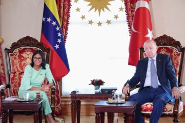 Rodr&iacute;guez se re&uacute;ne con Erdoğan: eval&uacute;an acuerdos energ&eacute;ticos, de comercio y conectividad a&eacute;rea