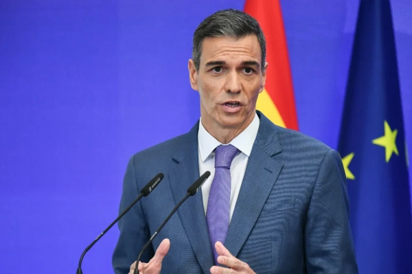 Pedro S&aacute;nchez habla con Delcy Rodr&iacute;guez y le garantiza env&iacute;o de ayuda desde Espa&ntilde;a tras los terremotos