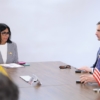 Delcy Rodr&iacute;guez se reuni&oacute; con delegaci&oacute;n de EEUU: Hablaron sobre el balance de los sismos y la cooperaci&oacute;n energ&eacute;tica