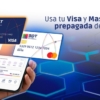 Usa tu Visa y Mastercard prepagada del BDT