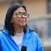 Delcy Rodr&iacute;guez pide ayuda a Jap&oacute;n, Per&uacute; y Chile para que env&iacute;en especialistas en infraestructuras