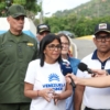 Delcy Rodr&iacute;guez: Se recuper&oacute; en un 96% el servicio el&eacute;ctrico en La Guaira