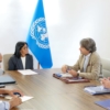 Delcy Rodr&iacute;guez se re&uacute;ne con representantes de la ONU: Definen plan de recuperaci&oacute;n y asistencia en Venezuela