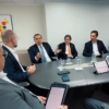 Rom&aacute;n Maniglia se re&uacute;ne con la banca privada: buscan avanzar en la modernizaci&oacute;n y digitalizaci&oacute;n del sistema tributario