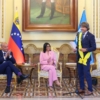 Delcy Rodr&iacute;guez se re&uacute;ne con representantes de la ONU: Dise&ntilde;an hoja de ruta para acelerar la recuperaci&oacute;n tras terremotos