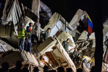 #Cr&oacute;nica: A 11 d&iacute;as del doble sismo, la prioridad se ubica en la remoci&oacute;n de escombros