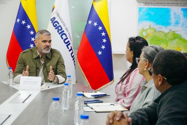 Gobierno venezolano y el IICA exploran nuevas v&iacute;as de cooperaci&oacute;n para el desarrollo agroproductivo