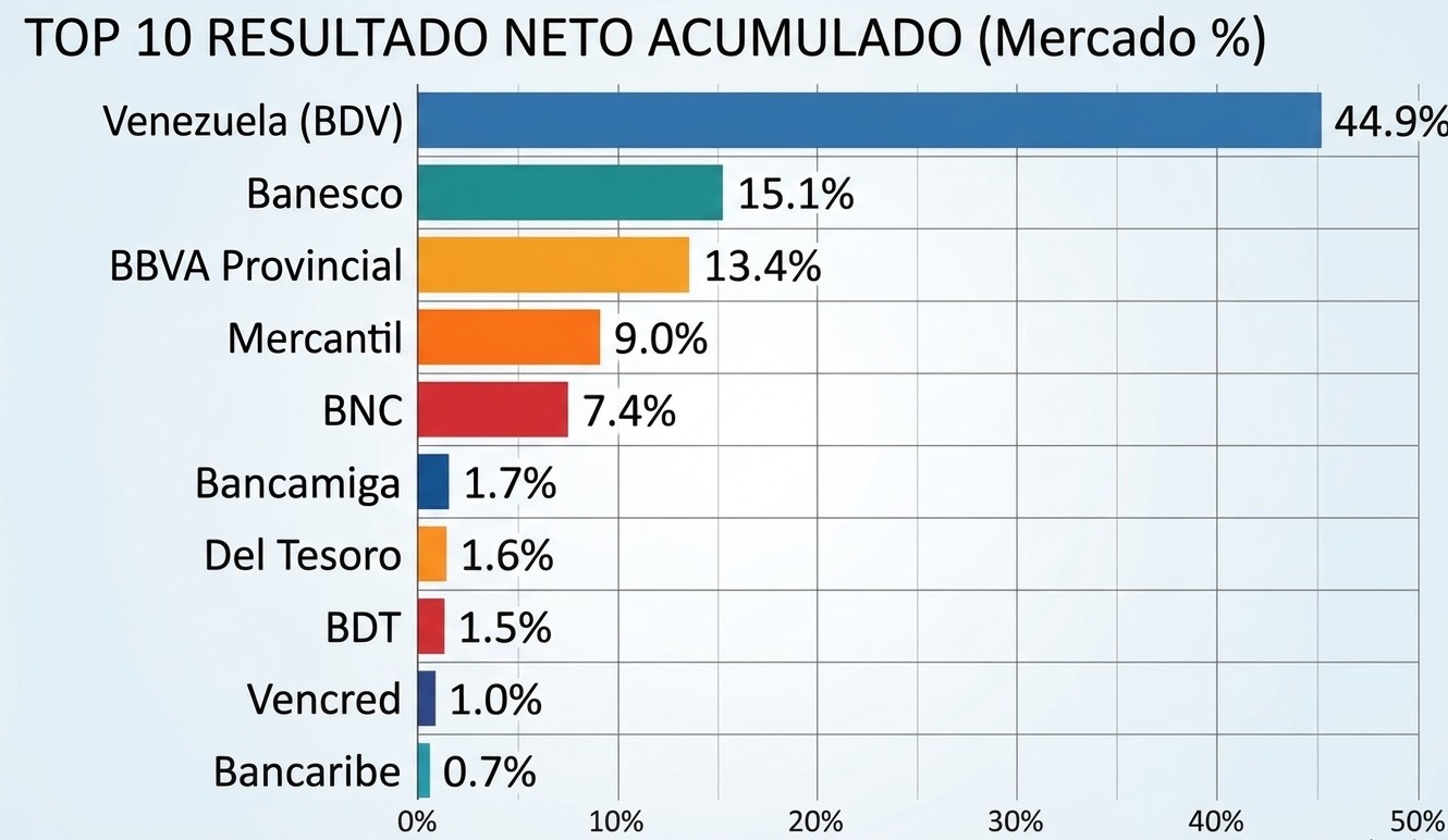 #Top10: Utilidad neta acumulada de la banca aument&oacute; 800% interanual en julio