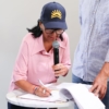 Delcy Rodr&iacute;guez firma ley para impulsar la construcci&oacute;n de viviendas tras los terremotos