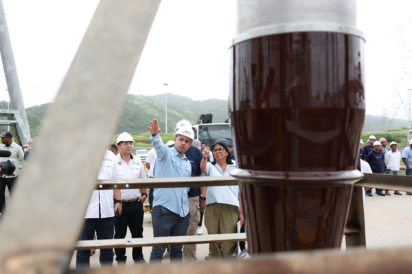 Delcy Rodr&iacute;guez evalu&oacute; trabajos de modernizaci&oacute;n de Termocarabobo