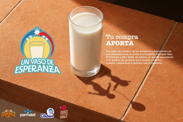 Lactalis Venezuela crea el programa social &laquo;Un Vaso de Esperanza&raquo; para apoyar a los m&aacute;s afectados por los terremotos