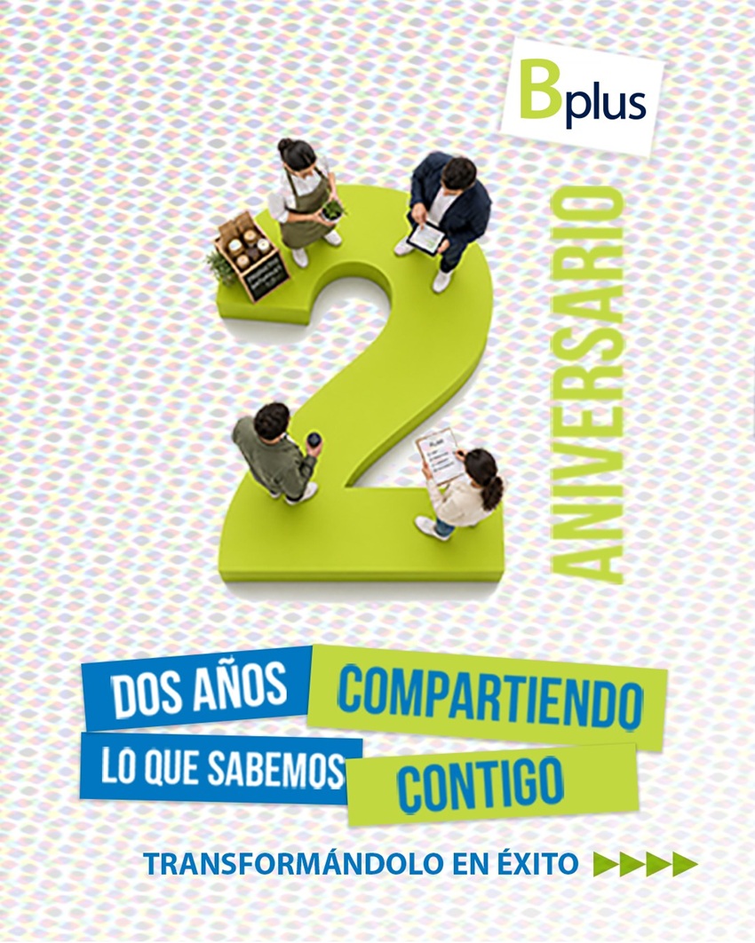 Bplus celebra dos años impulsando formación a través de contenidos de valor
