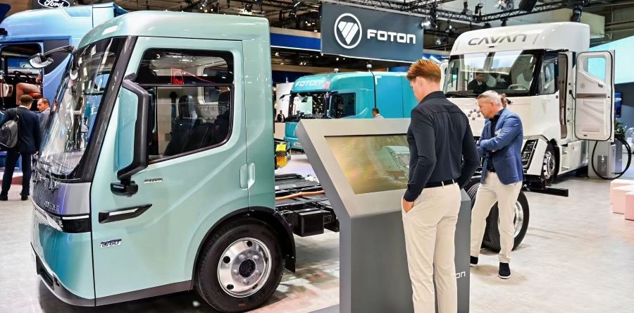 FOTON exhibe su portafolio en Hannover e impulsa un nuevo modelo de expansi&oacute;n global