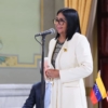 Delcy Rodr&iacute;guez dice que habr&aacute; elecciones en la medida en que Venezuela &laquo;est&eacute; preparada&raquo;