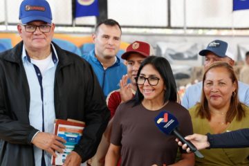 Delcy Rodr&iacute;guez reporta aumento interanual de 4,19% de la producci&oacute;n agropecuaria