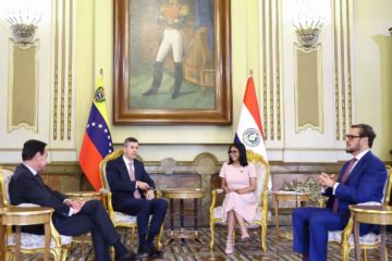 Venezuela y Paraguay acuerdan avanzar en el restablecimiento de relaciones bilaterales e intercambio comercial