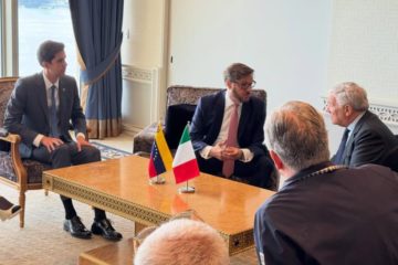 Venezuela e Italia revisan su agenda bilateral en una reuni&oacute;n en Nueva York