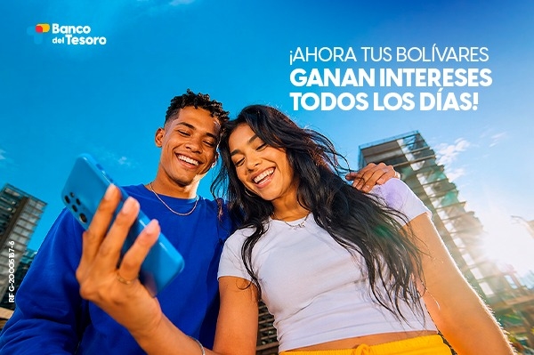 Banco del Tesoro remunerar&aacute; cuentas en bol&iacute;vares por encima del m&iacute;nimo del BCV